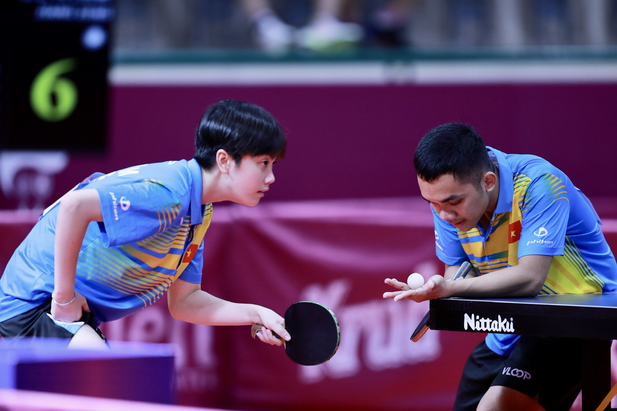 SEA Games 32: Hai nhà vô địch bóng bàn tuổi teen làm nên lịch sử sau 24 năm - Ảnh 1.