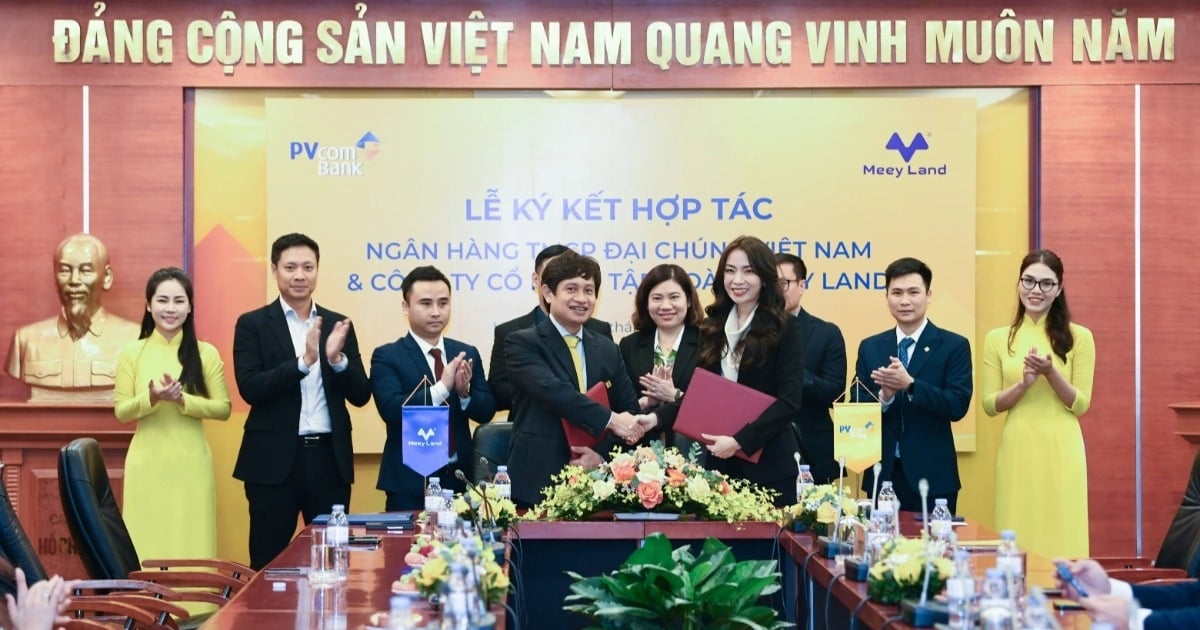 PVcomBank và Meey Land hợp tác phát triển nền tảng tài chính số cho lĩnh vực bất động sản