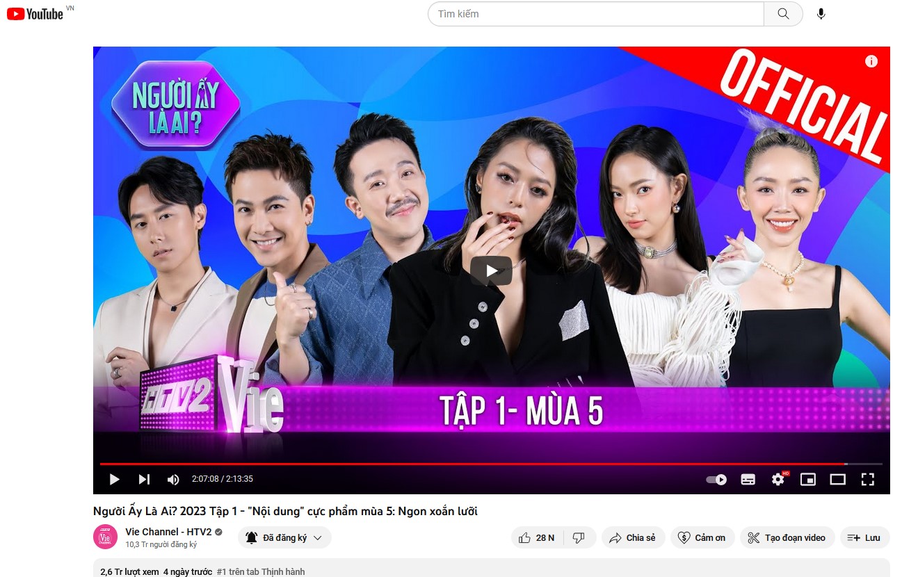 'Người ấy là ai?' mùa 5 khẳng định sức hút bền vững với top 1 trending YouTube - Ảnh 2.