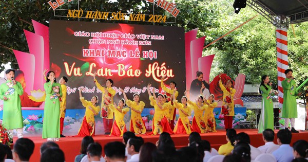 Inauguración del festival Vu Lan de piedad filial - Ngu Hanh Son en 2024