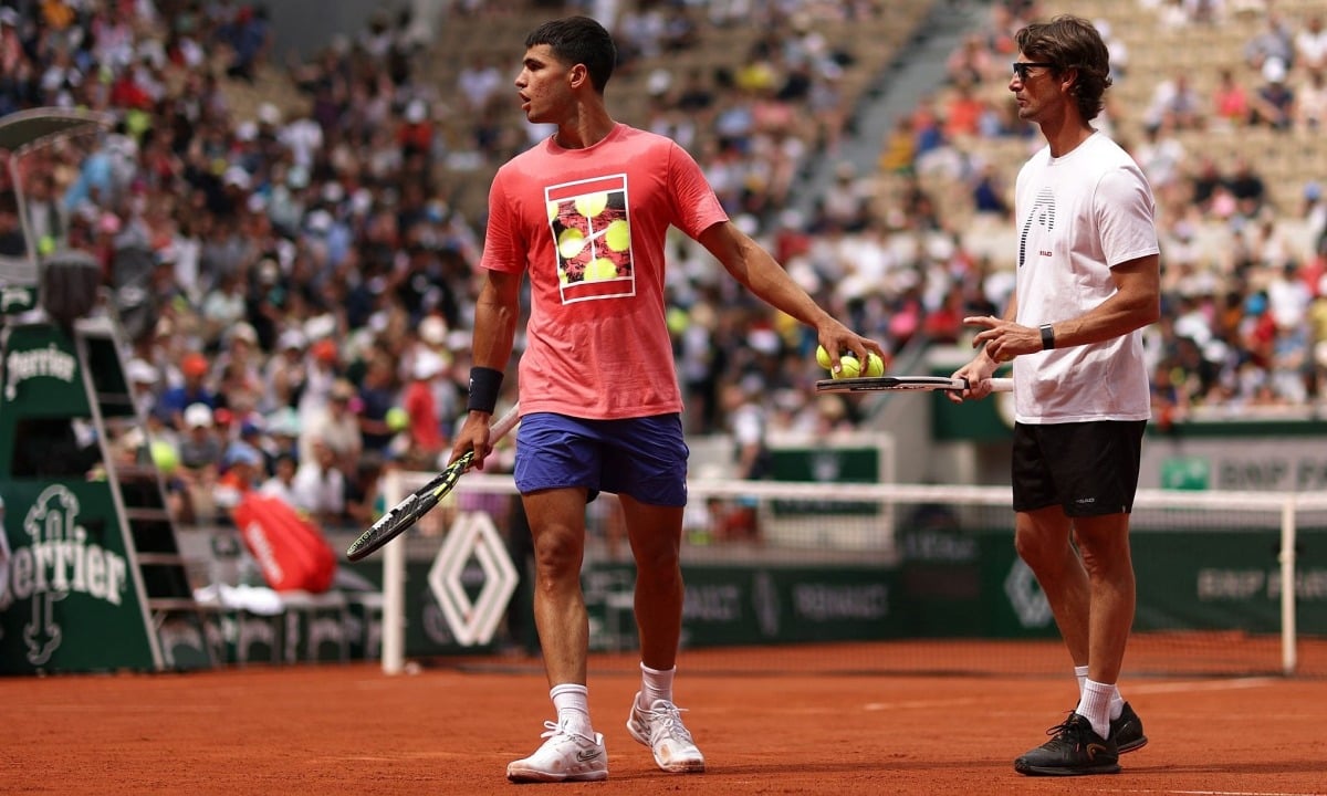 HLV Alcaraz: 'Học trò tôi và Djokovic hay nhất thế giới'