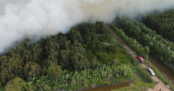 Big fire in Ca Mau