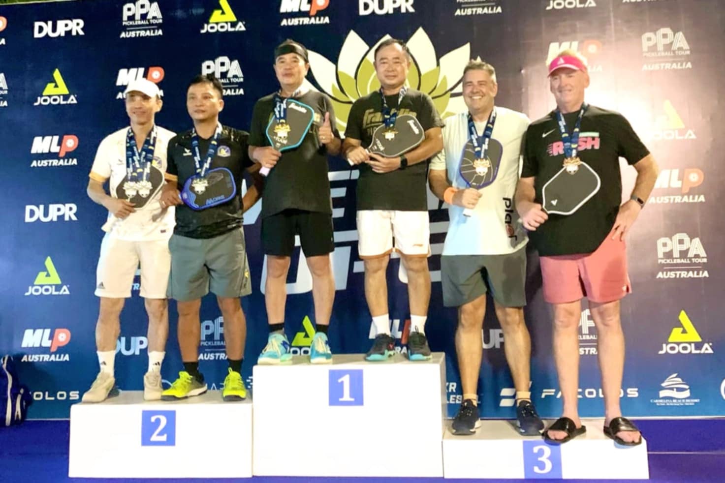 Anh em Lý Minh Tân - Lý Minh Triết vô địch giải pickleball quốc tế danh giá- Ảnh 1.