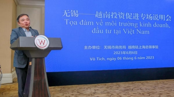 Seminar zur Einführung in Vietnams Geschäfts- und Investitionsumfeld in Wuxi, China