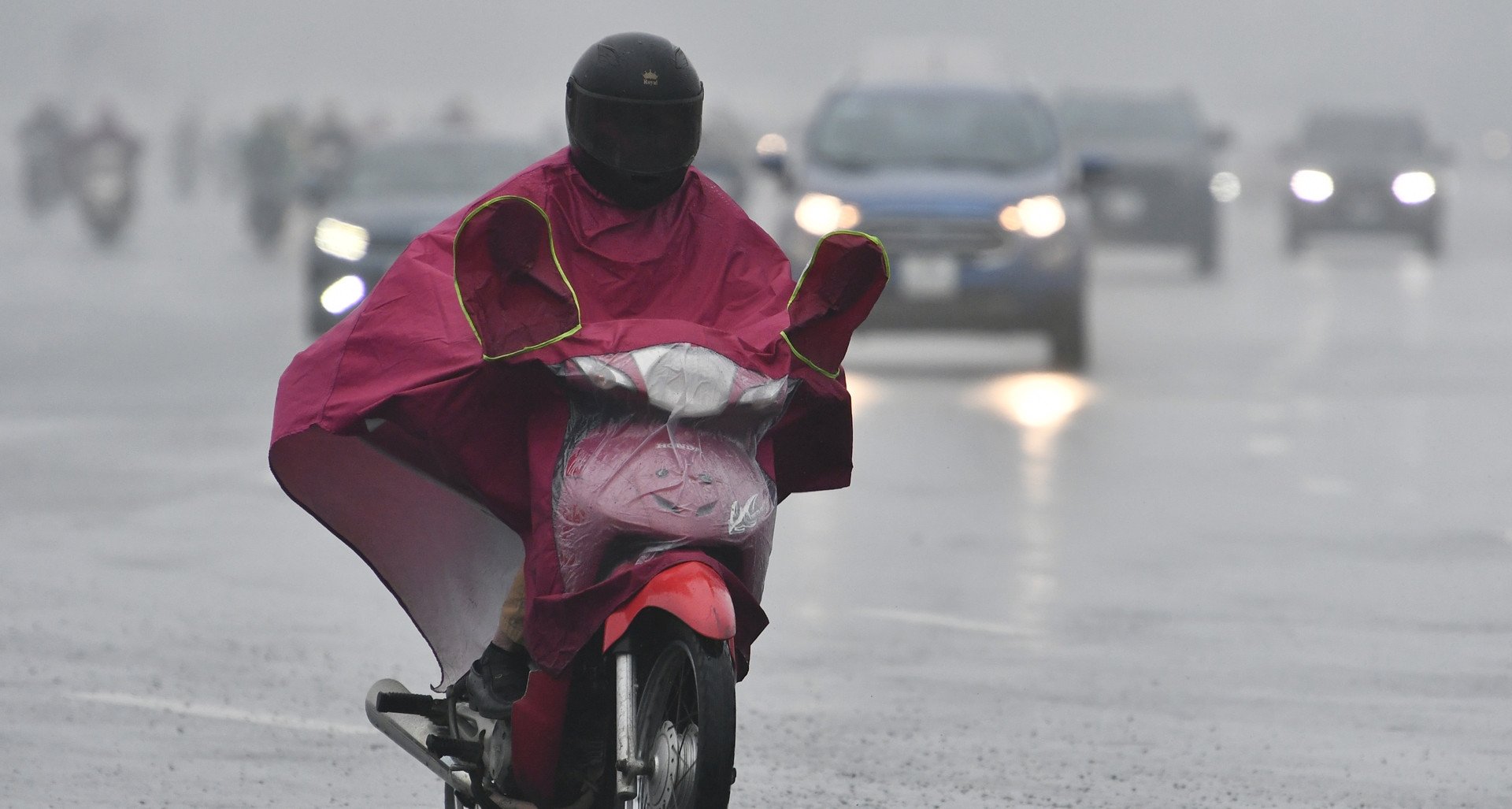 Wetter in Hanoi für die nächsten 3 Tage: Kalte Luft nimmt zu, Schauer und Gewitter