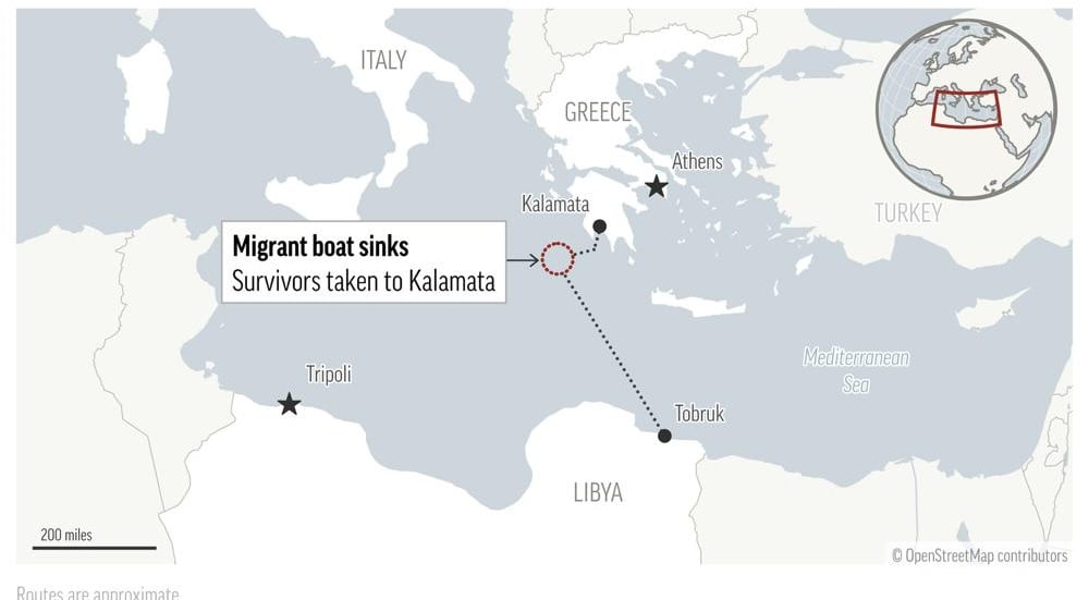 Greek boat robbery and the dangerous human trafficking route in the mediterranean sea picture 2