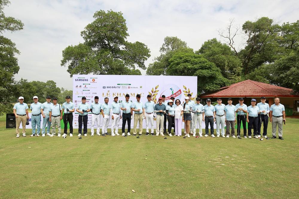 Investment in organizing annual charity golf tournament for Vietnamese children image 1