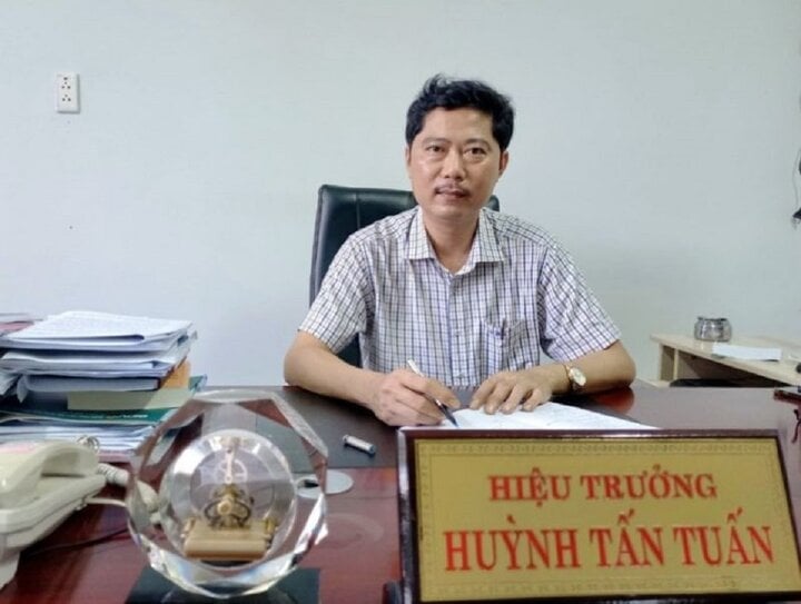 Herr Huynh Tan Tuan – Rektor des Quang Nam Medical College. (Foto: D.L.)