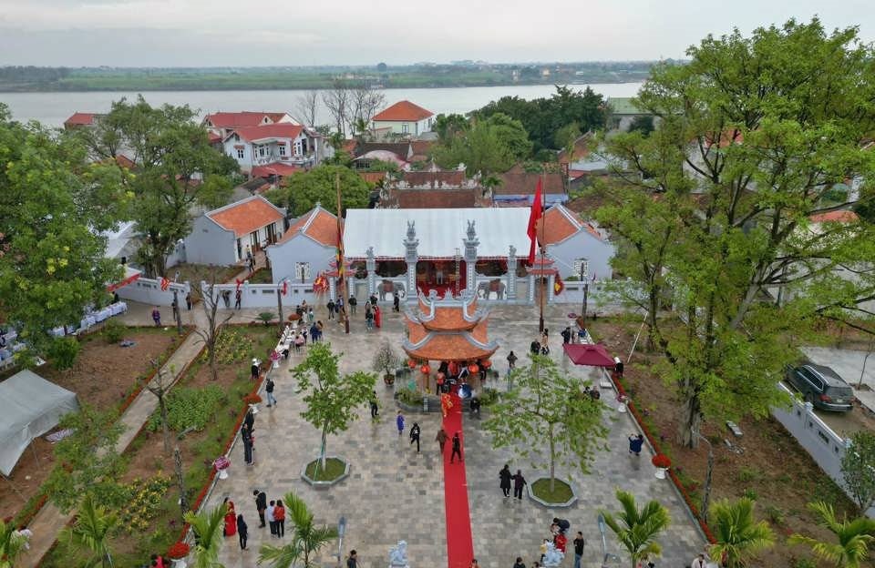 Thinh Thon Pagode (Phuc Khanh Pagode), Gemeinde Cam Thuong, Bezirk Ba ​​Vi