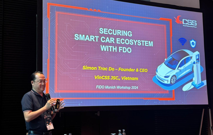 Vietnamese start-up brings smart car security initiative to the world