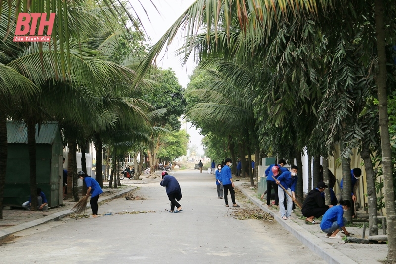 Hoang Hoa: Launching a campaign to clean up the environment of Hai Tien beach