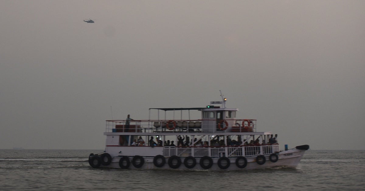 Indian navy ship rams passenger ferry, at least 13 dead