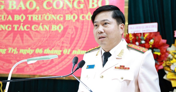 Deputy Director of the Department of Investigation Police on Social Order Crimes becomes Director of Quang Tri Provincial Police