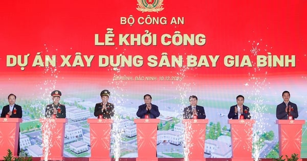 Thủ tướng dự lễ khởi công, chốt mốc hoàn thành dự án sân bay Gia Bình