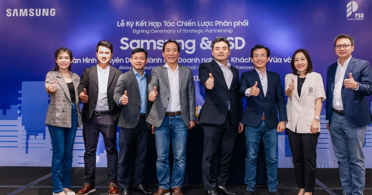 Samsung mở rộng hợp tác cùng PSD