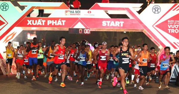 Marathons in der Innenstadt von Hanoi müssen vor 8 Uhr morgens beendet sein