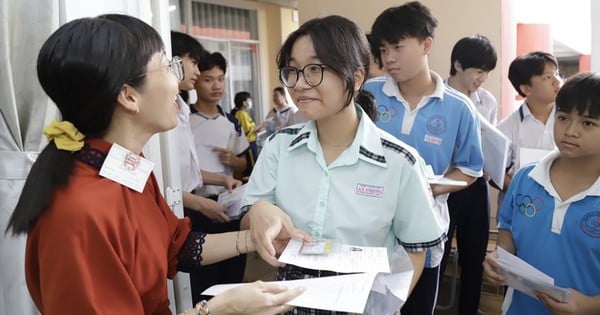 La ville de Hô-Chi-Minh-Ville annonce les résultats de référence pour l'admission au lycée en 2024