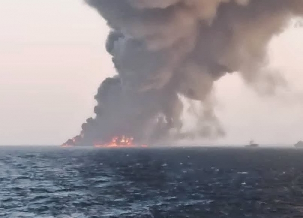 Another big explosion in the Gulf of Aden