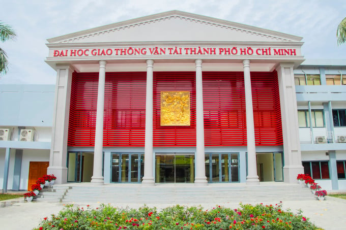 Trường Đại học Giao thông Vận tải TP HCM. Ảnh: UTH