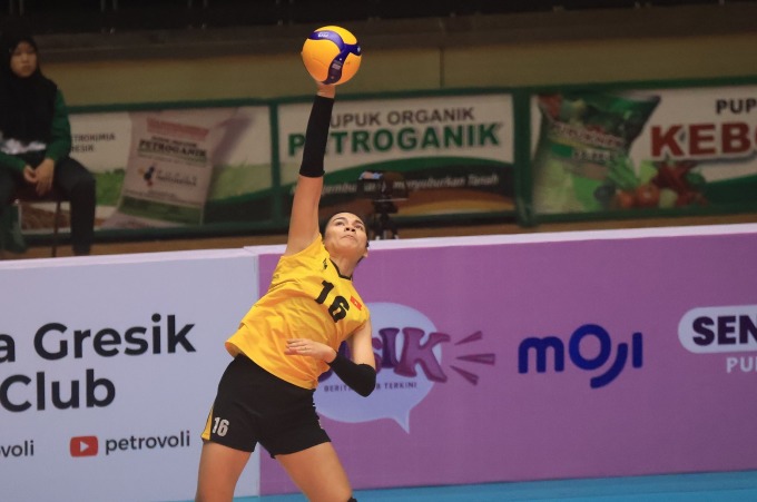 Vi Thi Nhu Quynh es la mejor atleta vietnamita que juega contra VakifBank Spor Kulubu. Foto: AVC