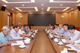 La delegación de la provincia de Quang Tri trabajó con el Ministerio de Planificación e Inversión en la construcción piloto de la zona económica y comercial transfronteriza Lao Bao - Densavanh.