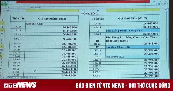 하동 토지 경매 최고가 2억6200만동/m2, 시작가 대비 8배 이상 상승