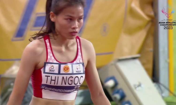 L'athlétisme féminin vietnamien remporte la médaille d'or au 4x400m Asie 2023