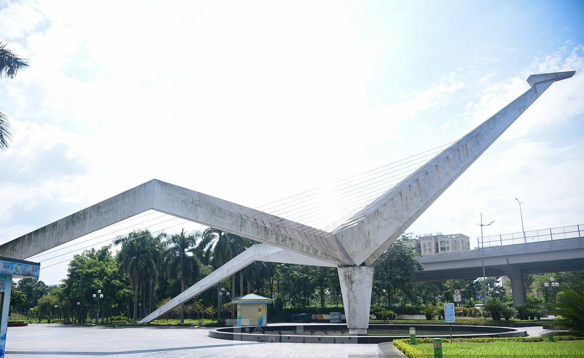 Estado actual de los parques de lento progreso en Hanoi foto 11