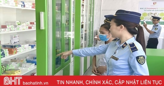 37 establecimientos farmacéuticos y veterinarios en Ha Tinh fueron multados.