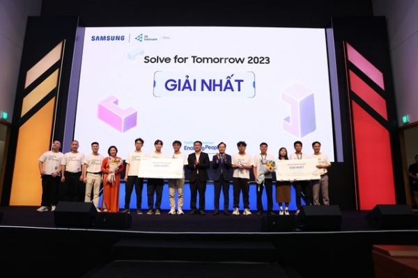 Công bố kết quả cuộc thi Solve for Tomorrow 2023