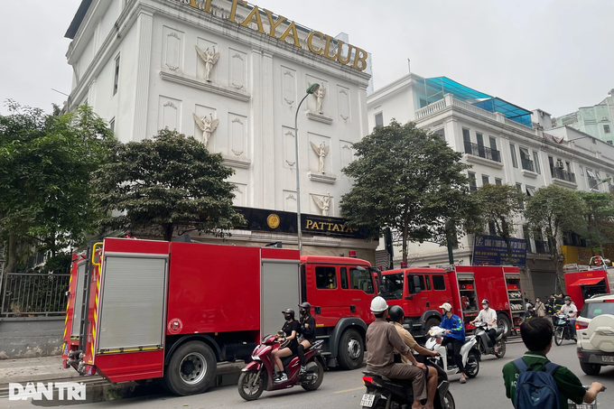 Cháy quán karaoke Pattaya Club ở Hà Nội - 1