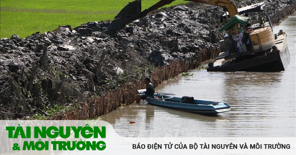 Das Mekongdelta muss Wasser speichern, um dem Eindringen von Salzwasser standzuhalten