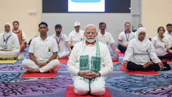 Yoga - India's solution to friendly and harmonious diplomacy