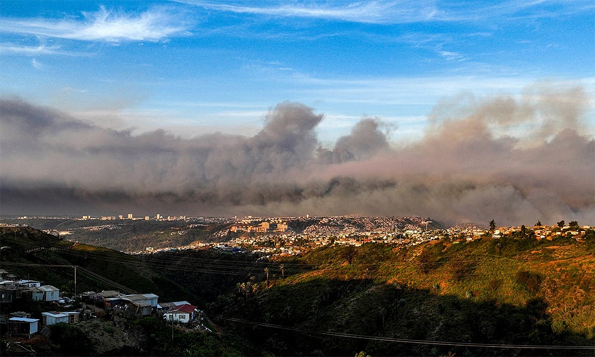 Incendio forestal sin precedentes en Chile, 46 personas murieron