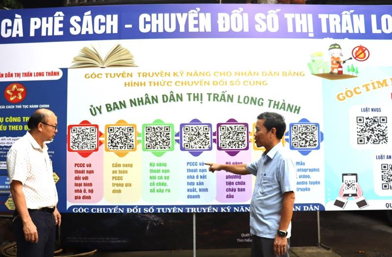 Hiệu quả từ mô hình Cà phê sách chuyển đổi số - Ảnh 1.