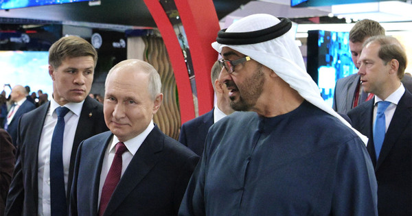 Los presidentes de Rusia y Emiratos Árabes Unidos afirman el fortalecimiento de las relaciones bilaterales