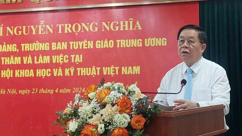 Strong innovation in the content and operation methods of the Vietnam Union of Science and Technology Associations photo 2