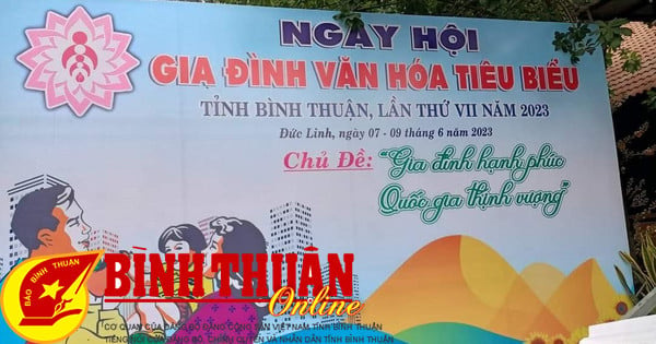 Khai mạc Ngày hội gia đình văn hóa tiêu biểu lần VII