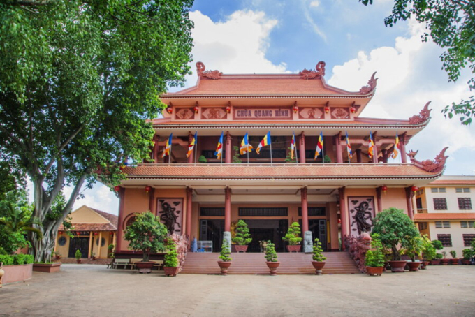 Quang Minh Pagoda. Photo: Huynh Tan