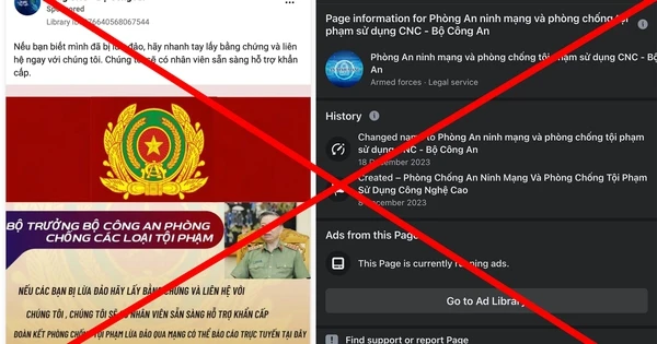 Impersonating police unit, running fraudulent ads on Facebook