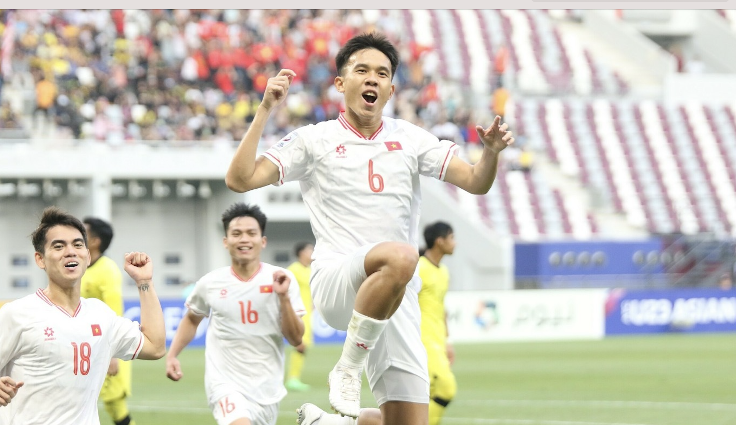 Tras derrotar a Malasia Sub-23, Vietnam Sub-23 tiene la puerta abierta a los cuartos de final del torneo asiático