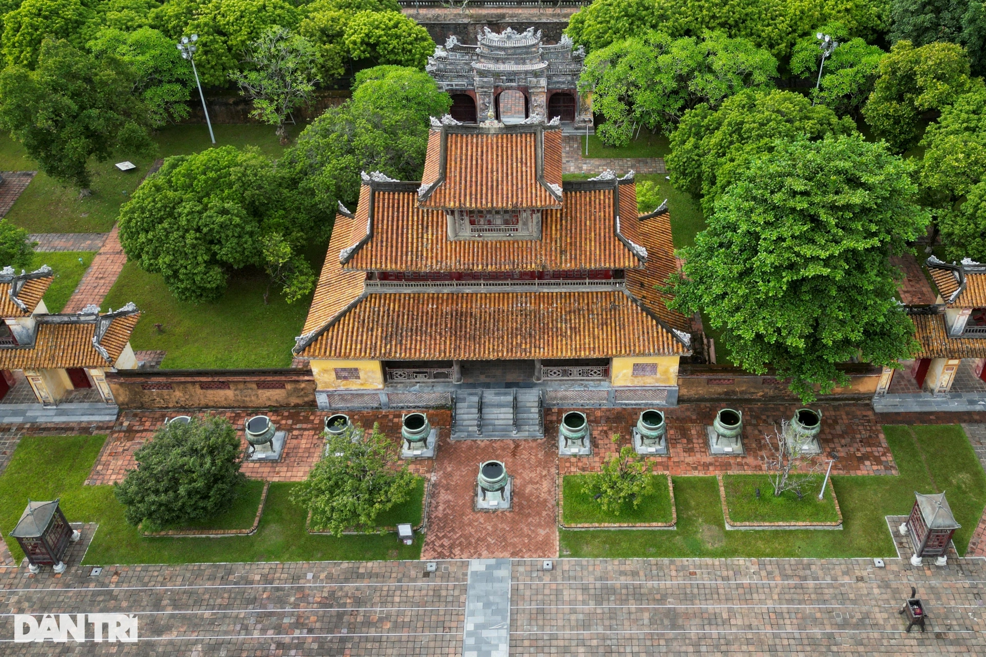 National treasure Nine Tripod Cauldrons in Hue Imperial Citadel