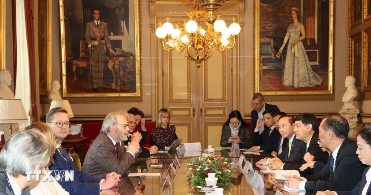 Strengthening and deepening the Vietnam-Kingdom of Belgium parliamentary relationship