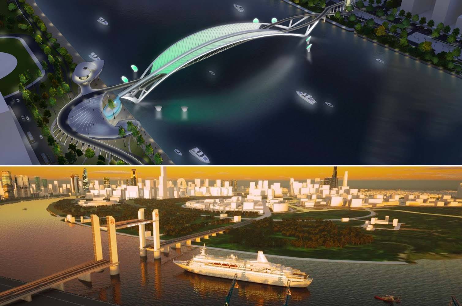 Hô-Chi-Minh-Ville commence la construction de ponts de 2 000 milliards de dongs sur la rivière Saïgon en 2025