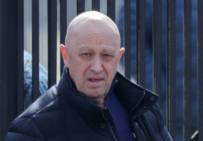 Wagner boss Yevgeny Prigozhin in Moscow, Russia in April. Photo: Reuters