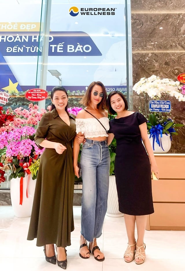 Ảnh: Nữ diễn viên Maggie Q tại European Wellness