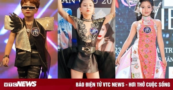 100 excelentes actuaciones compiten en la ronda semifinal de 'Vietnam Supermodel Junior Global 2023'