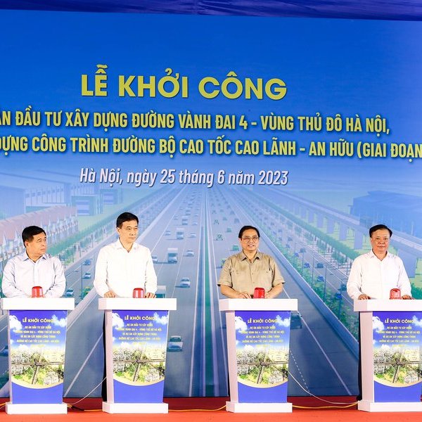 Chính thức khởi công siêu dự án Vành đai 4