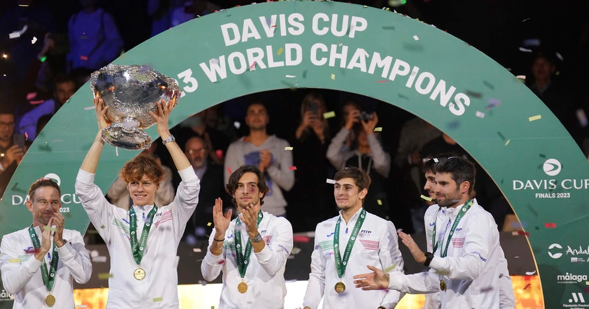 Jannik Sinner tỏa sáng giúp Italy vô địch Davis Cup 2023