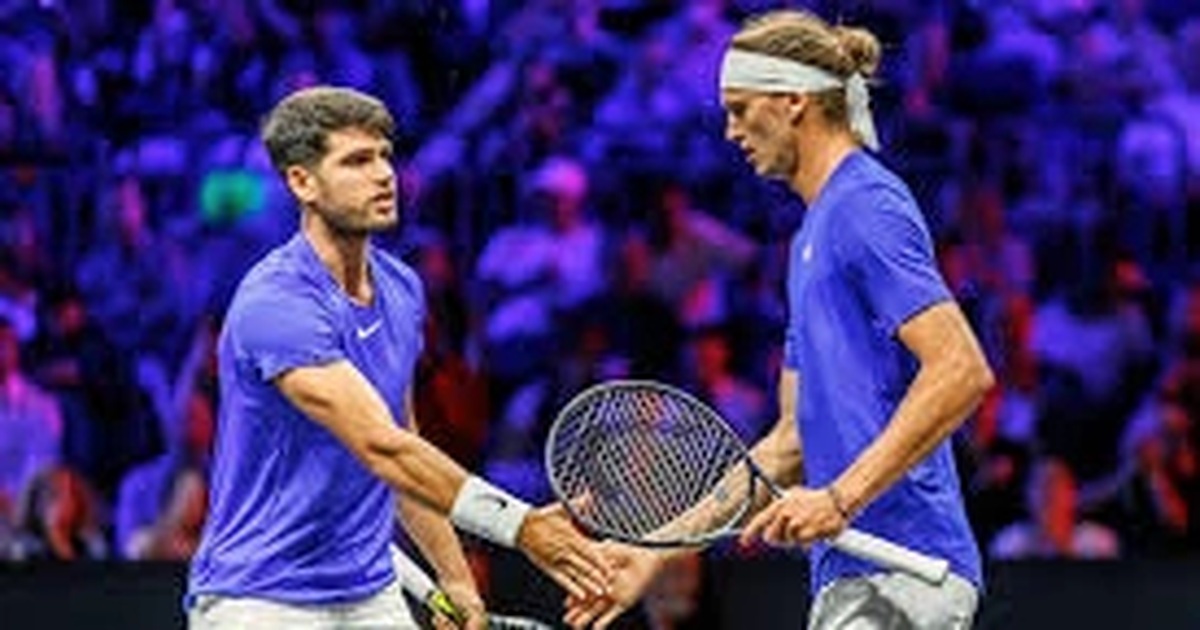 Alcaraz và Zverev thua ở nội dung đánh đôi tại Laver Cup 2024